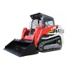Chargeuse à chenilles compacte Takeuchi rouge
