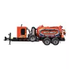 Remorque d’excavatrice à vide Ditchwitch orange
