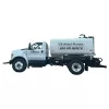 Camion-citerne Ford blanc