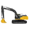 Excavatrice JOHN DEERE jaune et grise 30,4 à 30,8 t