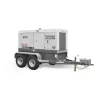 Génératrice remorquable de 106&nbsp;kW WACKER grise, diesel