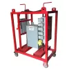Transformateur abaisseur de chantier rouge