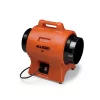 Ventilateur axial ALLEGRO rouge et noir, 20 cm, électrique