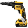 Pistolet à vis DEWALT jaune et noir, 5,1&nbsp;cm à 7,6&nbsp;cm, avance automatique