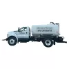 Camion-citerne Ford F-750 blanc