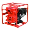 Pompe à déchets MULTIQUIP rouge et noire, 10 cm, essence