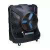 Ventilateur de refroidissement par évaporation intérieur/extérieur portatif PORTACOOL noir, 354&nbsp;m³/min, 61 à 91&nbsp;cm