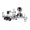 Tendeur de tire-câble SHERMANREILLY blanc, 1&nbsp;360&nbsp;kg, tambour simple