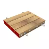 Tapis longeron en bois Yak brun
