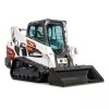 Chargeuse à chenilles compacte BOBCAT blanche, noire et orange 900 à 1&nbsp;090&nbsp;kg