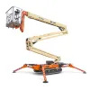 Flèche JLG beige et orange