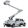 Camion à nacelle élévatrice Versalift blanc