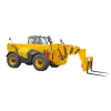 chariot élévateur à portée variable JCB jaune
