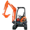 excavatrice 2,0 à 2,7 T