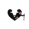 Pince de poutre de palan AMH noire, 5 tonnes, 7,6 à 30,5 cm Largeur de la bride de poutre