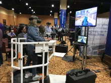 AR Simulator at Conference