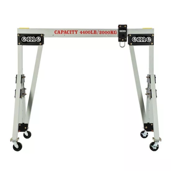 Grue à portique en aluminium, 2 tonnes, 3,8 m