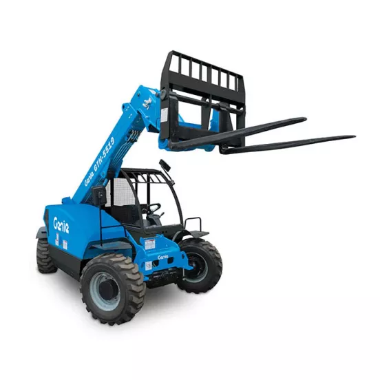 Chariot élévateur à fourche et portée verticale 2,7&nbsp;t Genie bleu