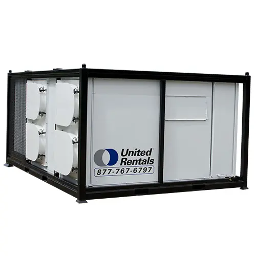 Climatiseur industriel noir et blanc, 20 tonnes, électrique