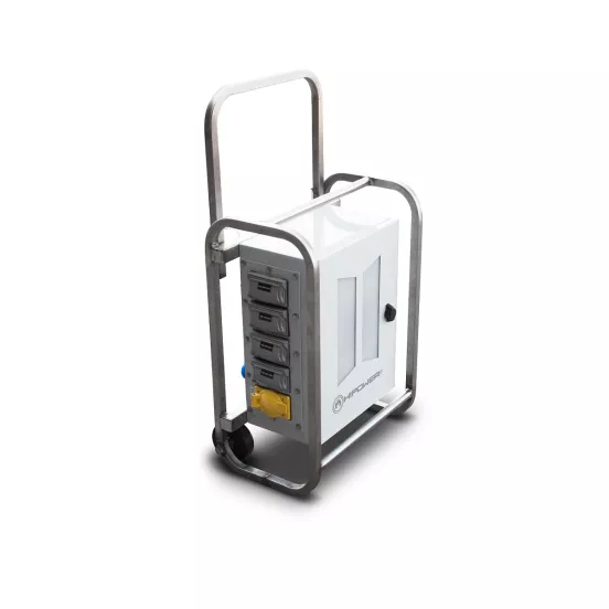 Tableau MIL portatif HiPower blanc et argent