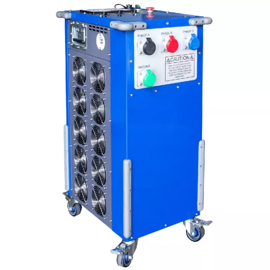 Banc d’essai résistif réseautable de 125 kW