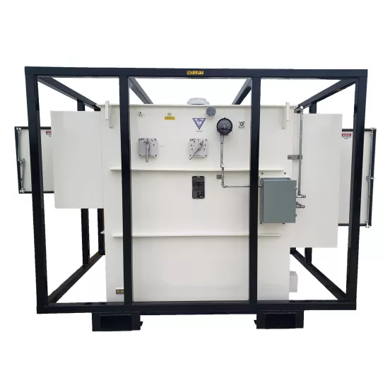 Transformateur de 7 000 kVA Vantran blanc, 5/15 kV à 480 V