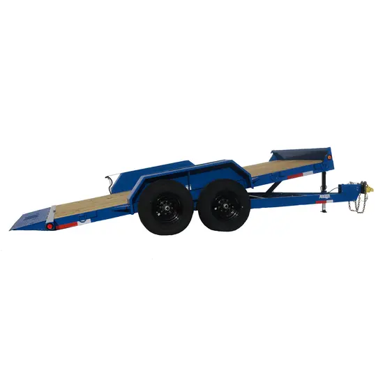 Remorque basculante Anderson bleue