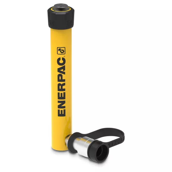 Vérin hydraulique Enerpac jaune, 18 cm, 5 tonnes