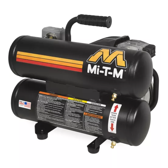 Compresseur à air électrique Mi-T-M noir de 120 V