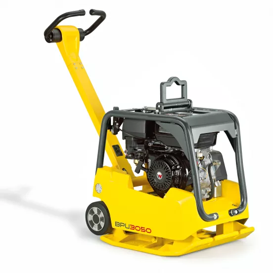 Compacteur à plaque vibrante réversible Wacker-Neuson jaune