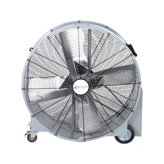 Ventilateur à tambour portatif AIRMASTER gris, 107 cm