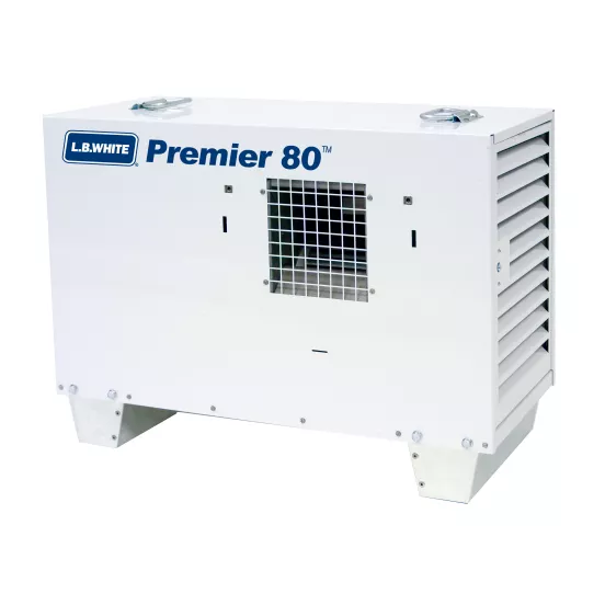Radiateur LBWHITE blanc, 80 000 BTU, alimenté au propane