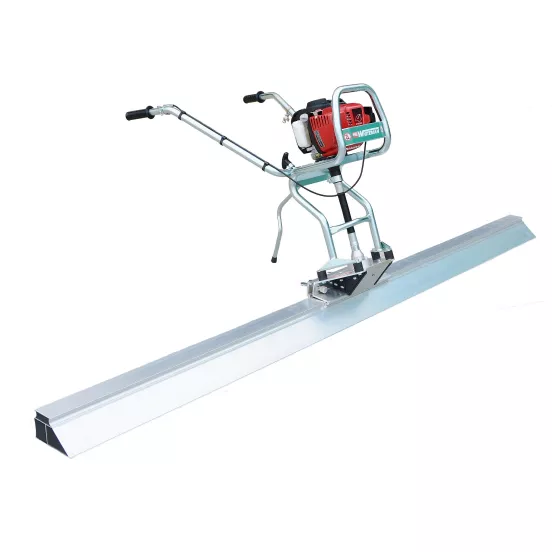 Chape vibratoire pour béton WACKER argentée et rouge