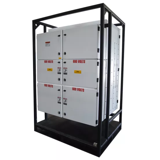 Tableau de distribution de puissance de 3&nbsp;000&nbsp;A POWERTEMP blanc