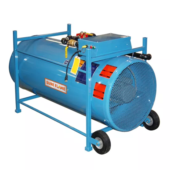 Radiateur à combustion directe SUREFLAME bleu, 1 500 000 BTU, bicarburant propane/gaz naturel
