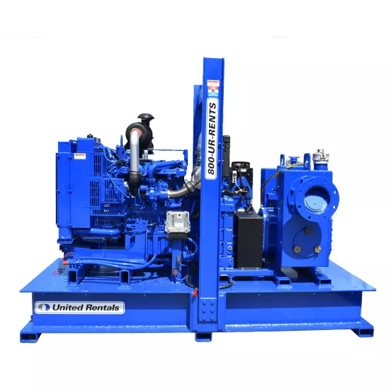 Pompe Wellpoint rotative Thompson bleue