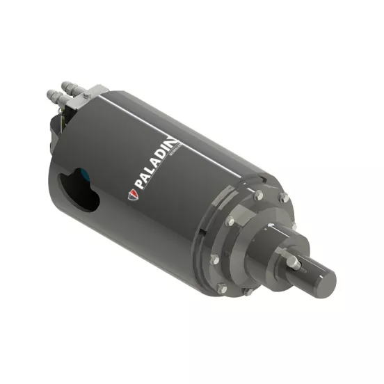 Système de tarière hydraulique PALADIN gris pour chargeuse à direction à glissement