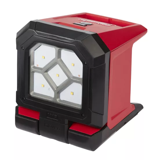 Lampe DEL portative Milwaukee rouge et noire