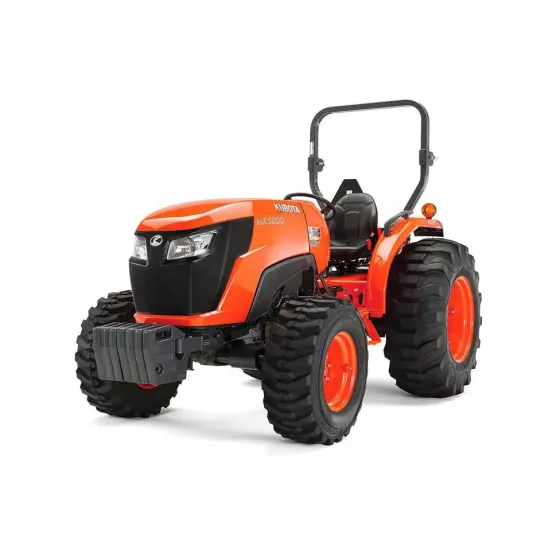 Tracteur utilitaire KUBOTA 49-54 HP orange et noir