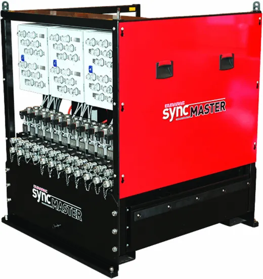 Vérin hydraulique synchronisé