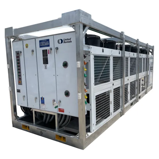 Refroidisseur refroidi à l’air COMBINÉ beige et argenté de 200 à 230 tonnes, 460-480V