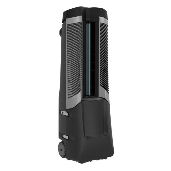 Ventilateur de refroidissement par évaporation GENERIC noir et gris de 9 000 pi³/min