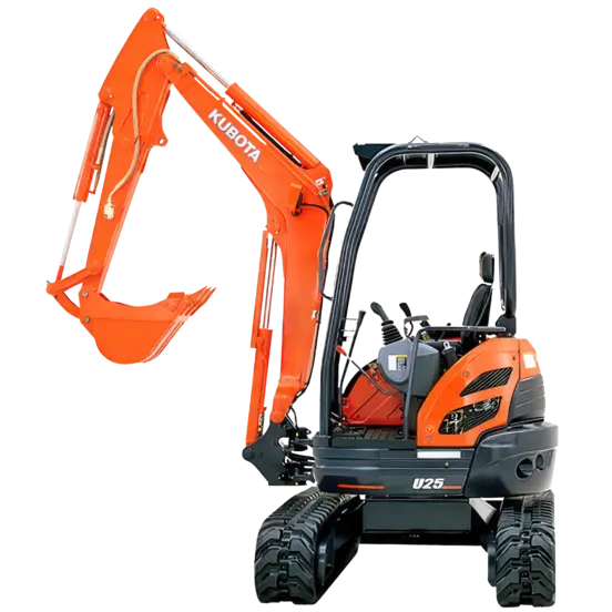 excavatrice 2,0 à 2,7 T
