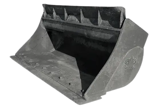 Inclinaison du godet – 18 à 25 tonnes