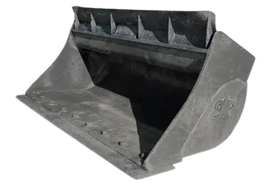 Inclinaison du godet – 4,5 à 5,5 tonnes