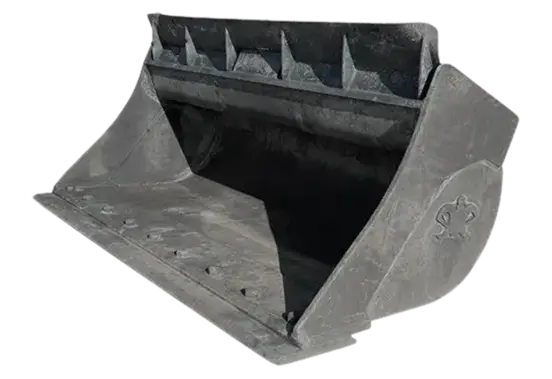 Inclinaison du godet – 11 à 15 tonnes