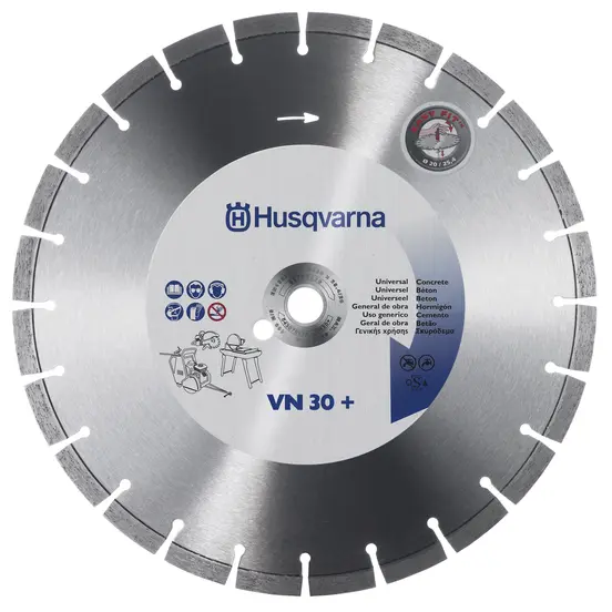 Lame à béton diamantée Husqvarna de 76 cm