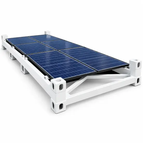 Plateforme solaire de 6 m