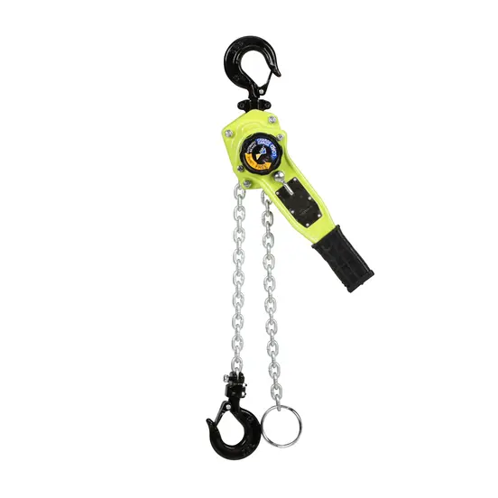 Outil AMH Come-A-Long jaune, noir et argent, 450 kg