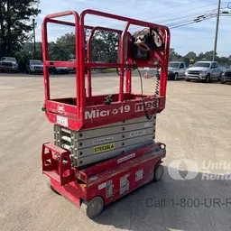 Plateforme élévatrice MEC MICRO 19 2018
